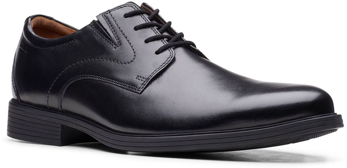 Clarks Shoes Whiddon Plain Schoenen Zwart EU 40 Man