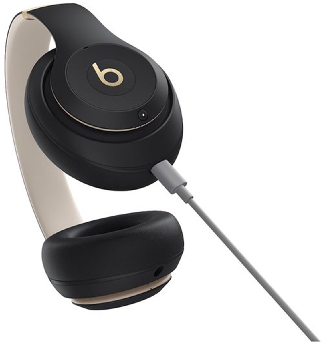 Beats Studio Pro Draadloze Koptelefoon Zwart/Goud — afbeelding 6