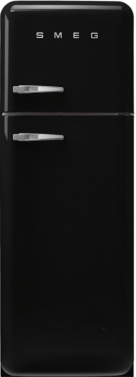 Smeg FAB30RBL6 koel-vriescombinatie Vrijstaand 294 l Zwart