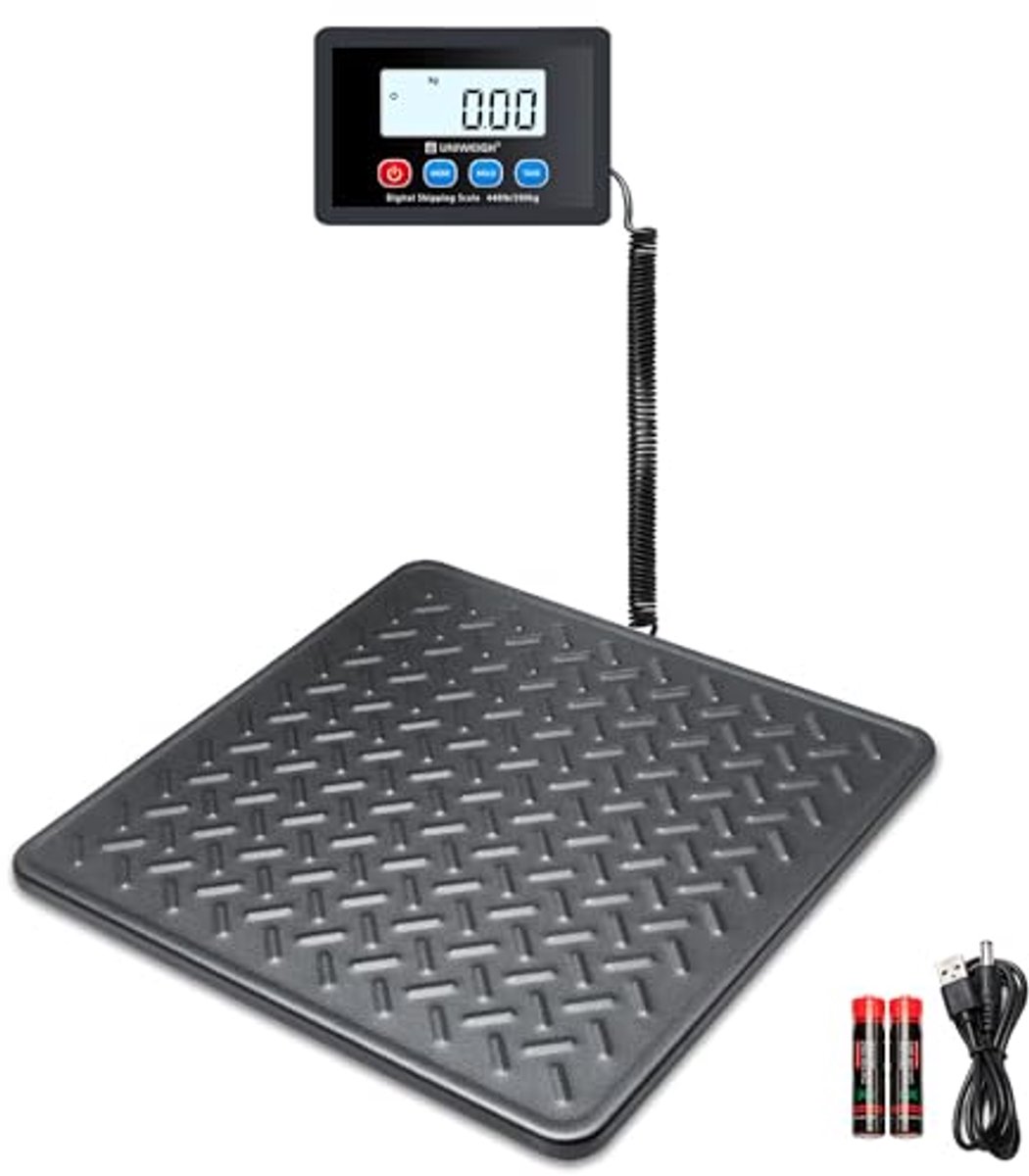 Digitale Postweegschaal tot 200 kg met LCD Scherm en Tarra-Functie
