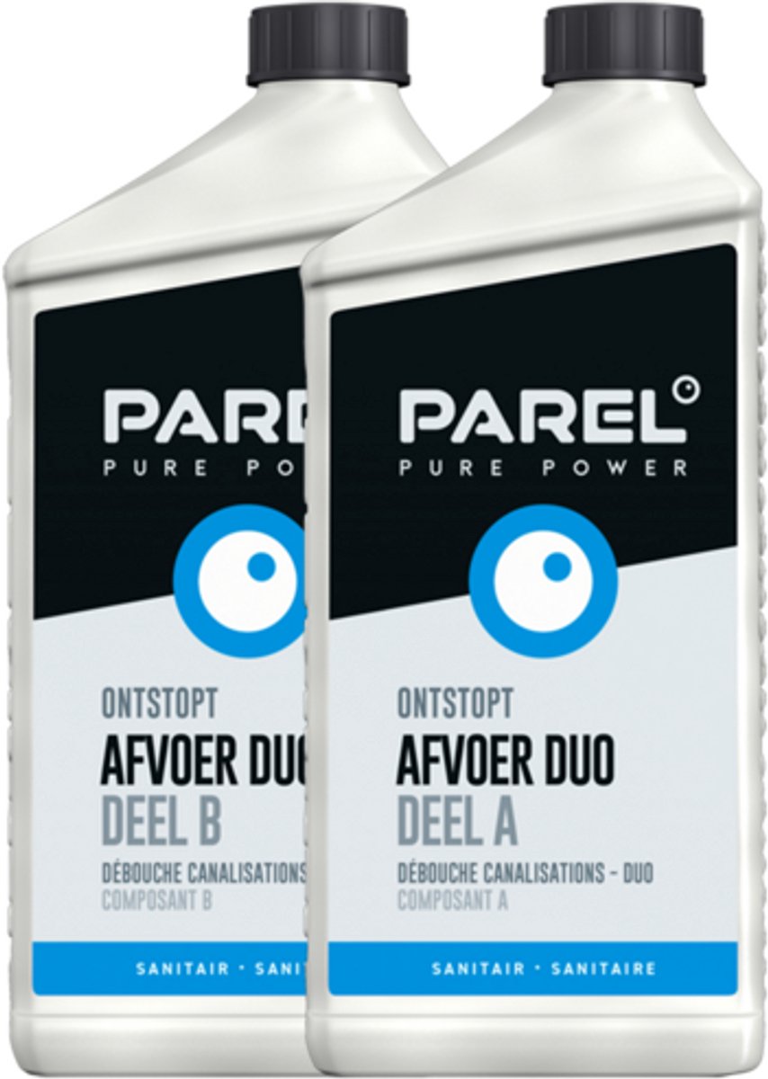 Parel Pure Power ontstopt afvoer duo 2x500ml 1 ltr