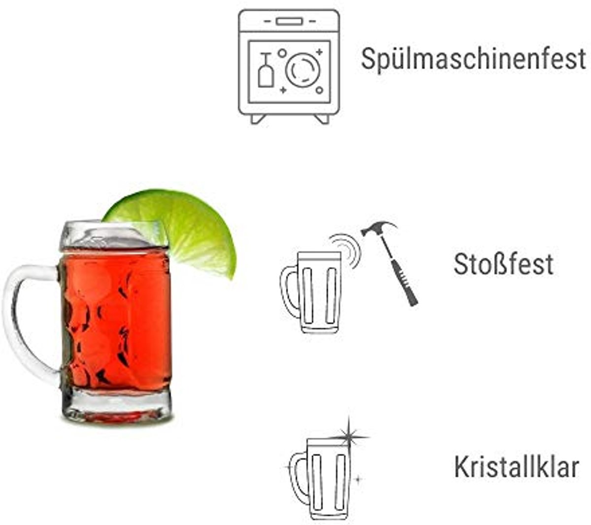 Bierpul Isar 12 borrelglazen 40 ml - Korte glazen - Vaatwasmachinebestendig - Breukbestendig hoogwaardig kristalglas