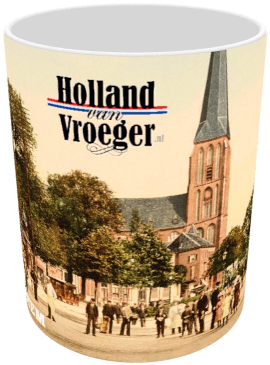 Oud Stadsgezicht Arnhem Velperplein - Oude Antieke Holland van Vroeger Foto Print op Cadeau Mok 330 ml