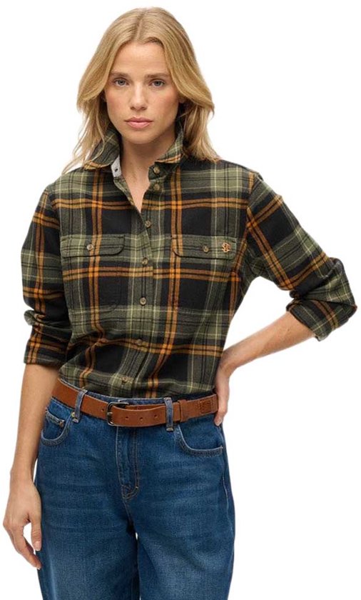 Chemise en flanelle à carreaux Superdry Lumberjack Femme