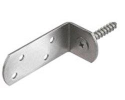 L-Beslag / L-Steun Verhoogd met schroef GV (1 stuk)