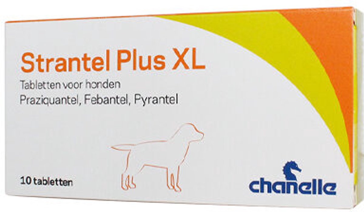 Strantel Plus Dog ontwormingstabletten voor honden