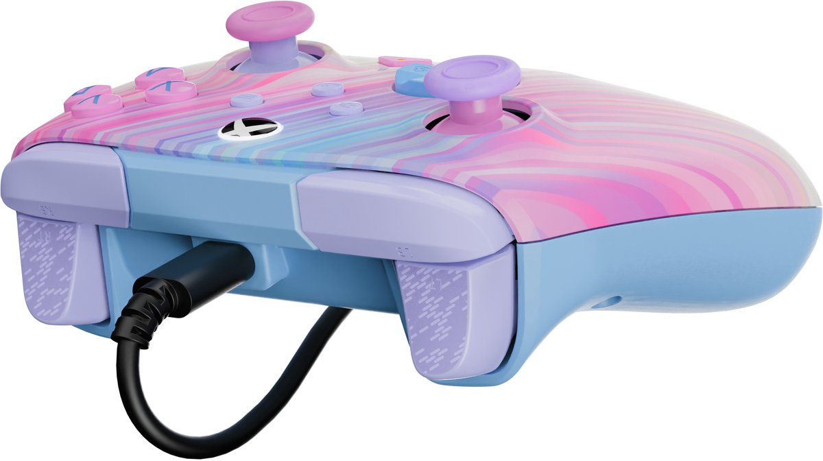 Turtle Beach Rematch Advanced Wired - Controller - USB - PC, Xbox One, Xbox Series X|S - Cotton Candy thumbnail 2