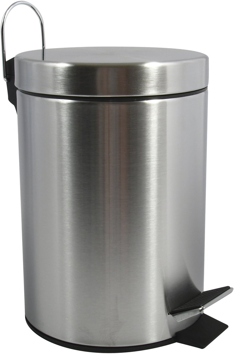 Msv Pedaalemmer - Glans Zilver - 3l - 16 X 25 Cm