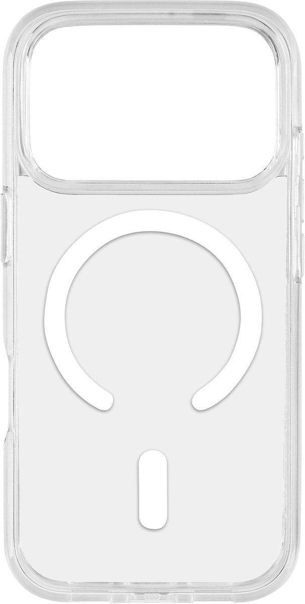 Pomologic Cover Hoesje iPhone 17 Pro – Gemaakt van Duurzame Gerecyclede Materialen – Biedt Valbescherming – MagSafe-compatibel - Transparant