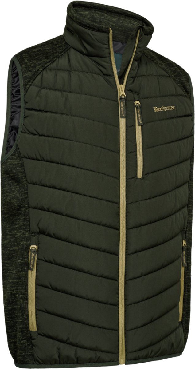 4570 Deerhunter Moor Padded Waistcoat Forest Ember-2XL Bruin