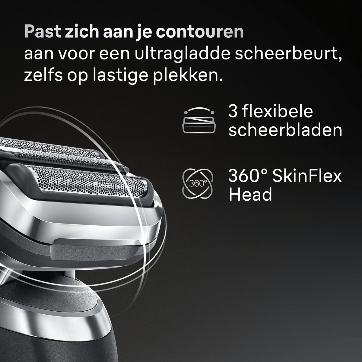Braun Series 7 Elektrisch Scheerapparaat - +1 Opzetstuk - afbeelding 3