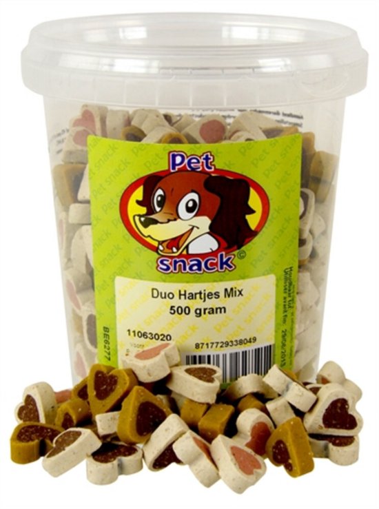 Petsnack Duo Hartjes Mix - 500 GR