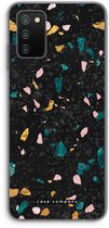 Case Company® - Hoesje geschikt voor Samsung Galaxy A03S hoesje - Terrazzo N°10 - Soft Cover Telefoonhoesje - Bescherming aan alle Kanten en Schermrand