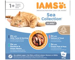 IAMS Delights Adult Sea Jelly Multipack 8 x 85 gr