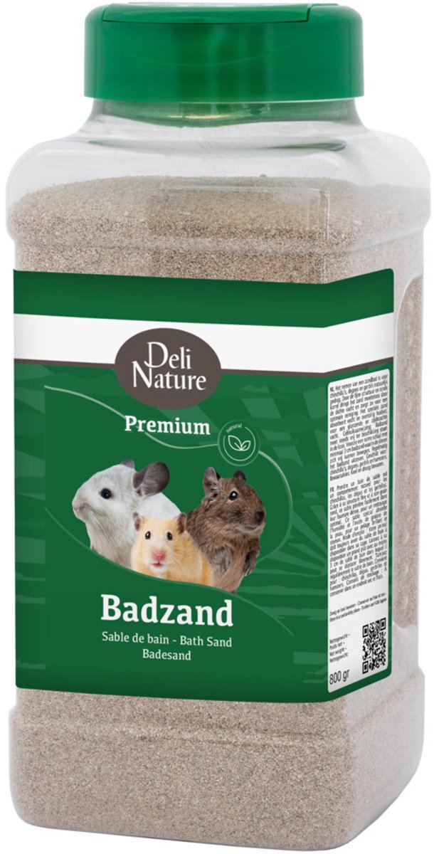 Deli Nature Premium Badzand Knaagdier - 6 x 800 gr - Voordeelverpakking