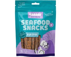 12x Braaaf Hondensnack Visstrip 70 gr
