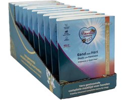 Hondenvoer Renske - Eend Hert Graanvrij - 10x395gr Vers Gestoomd Vlees