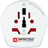Skross SKR1500213E Reisadapter Combo - Wereld-naar-italië Geaard