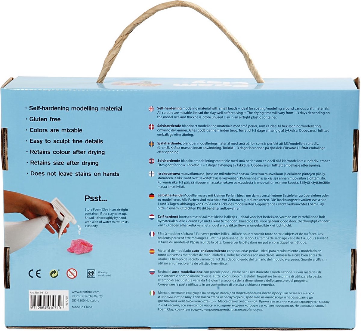 Foam Clay® Set, Diverse Kleuren, 1 Set — afbeelding 3
