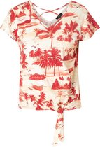 YEST Irza Top - Port/Multi colour - maat 42
