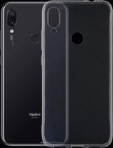 0,75 mm ultradunne transparante TPU zachte beschermhoes voor Xiaomi Redmi Note 7