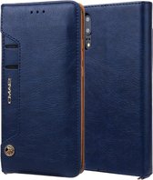 Voor Huawei P20 Pro CMai2 Kaka Series Litchi Texture Horizontale Flip Leather Case met houder & kaartsleuven (blauw)