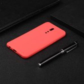 Voor OPPO Reno Z Candy Color TPU Case (rood)