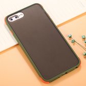 Voor iphone 6 plus tpu + pc volledige dekking anti-val beschermhoes (groen)