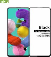 Voor Samsung Galaxy A51 MOFI 9H 3D explosieveilige gebogen scherm gehard glasfilm (zwart)