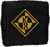 Machine Head Zweetband Diamond Logo Zwart