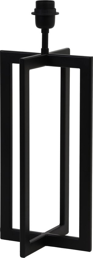 Light & Living Pied de lampe 46 cm MACE noir mat