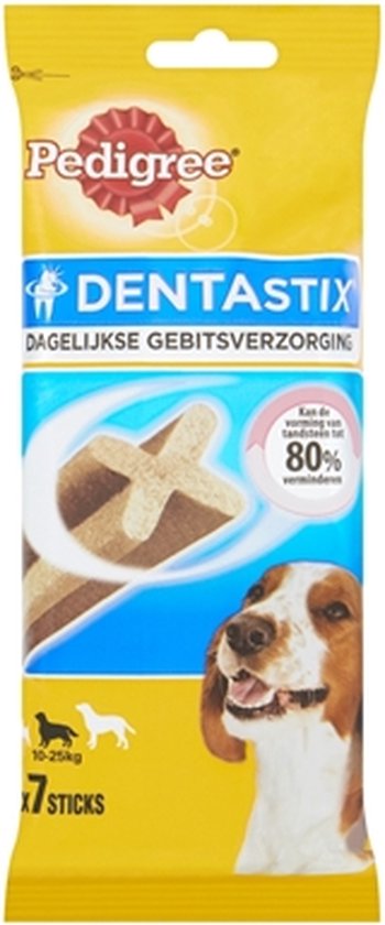 Pedigree dentastix medium - 180 gr - 10 stuks