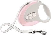 Flexi rollijn style tape roze - s 3 mtr tot 12 kg - 1 stuks