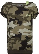 Retour meiden t-shirt Emily Khaki