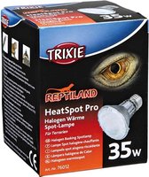 Trixie reptiland heatspot pro warmtelamp halogeen - 35 watt 6,5x6,5x8,8 cm - 1 stuks