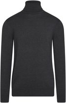 Cappuccino Italia - Heren Trui Coltrui Charcoal - Grijs - Maat XL