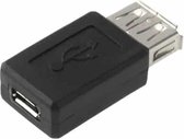 Let op type!! Hoge kwaliteit USB 2.0 AF naar Micro USB-Female-adapter