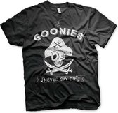 The Goonies Heren Tshirt -3XL- Never Say Die Zwart