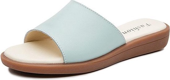 Eenvoudig en mode antislip slijtvaste sandalen Pantoffels voor dames  (kleur: blauw | bol.com