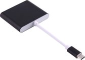 Mobigear USB-C naar HDMI / USB-A / USB-C Hub - Zwart