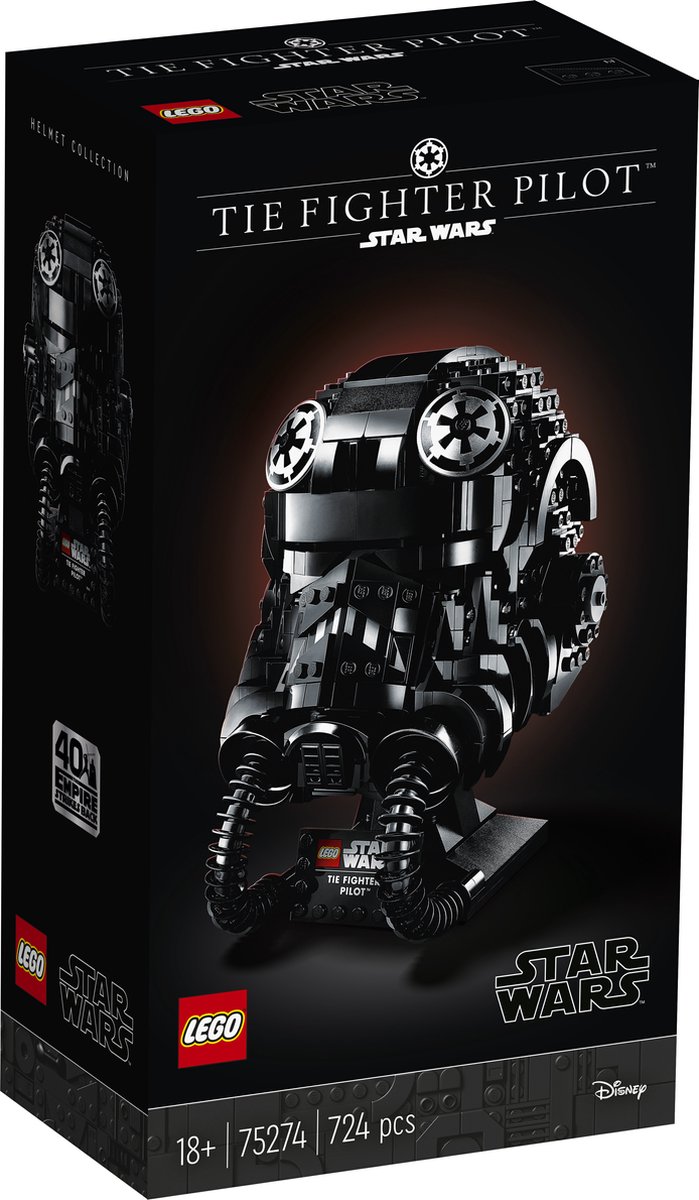 LEGO Star Wars TIE Fighter Pilot™ helm 75274 — afbeelding 23