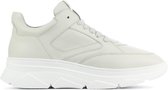 Mace Vrouwen Leren    Lage sneakers / Damesschoenen  M1049 - Wit - Maat 36