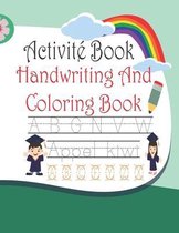 Activite Book Handwriting And Coloring Book