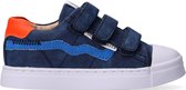 Shoesme Sh21s009 Lage sneakers - Leren Sneaker - Jongens - Blauw - Maat 30