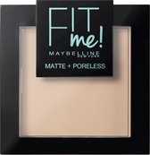 Maybelline Fit Me Matte & Poreless - 105 Natural - Gezichtspoeder