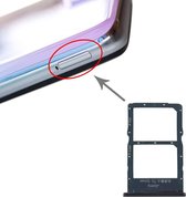 SIM-kaarthouder + NM-kaarthouder voor Huawei P40 Lite (zwart)