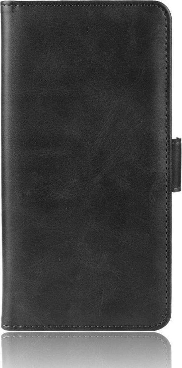 Mobigear Telefoonhoesje geschikt voor Samsung Galaxy A20e Hoesje | Mobigear Slim Magnet Bookcase Portemonnee | Pasjeshouder voor 3 Pasjes | Telefoonhoesje voor Pinpas / OV Kaart / Rijbewijs - Zwart