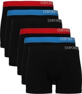 Emporio Armani 6-pack brief boxershorts - zwart/rood/blauw