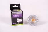 10x ROBUS GU10 LED 3,5W(gelijk aan 35W), Warm Wit, Niet dimbaar 3000K, A+