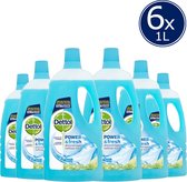 Dettol - Allesreiniger - Power & Fresh - Katoenfris - 1L x6